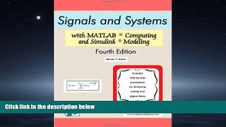 READ book  Signals and Systems with MATLAB Computing and Simulink Modeling, Fourth Edition READ