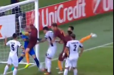 AS Roma vs Astra 2-0 Federico Fazio Goa 29/09/2016