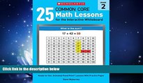 READ book  25 Common Core Math Lessons for the Interactive Whiteboard: Grade 2: Ready-to-Use,