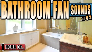 Bathroom Fan Sounds for Sleeping and relaxation. Sleep Sounds and White Noise for 1 hour