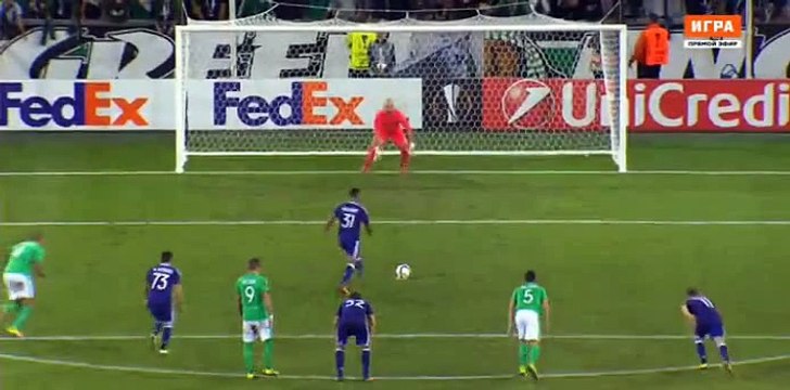 Youri Tielemans Penalty Goal HD - St Etienne	0-1	Anderlecht 29.09.2016