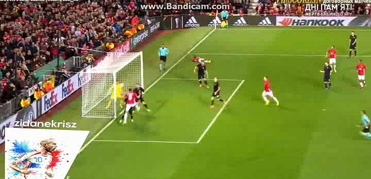 1-0 Zlatan Ibrahimovic Amazing Goal HD - Manchester United F.C. vs FC Zorya Luhansk - Uefa Europa League - 29/09/2016