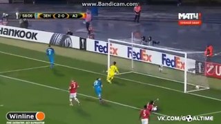 Aleksandr Kokorin Second Goal - Zenit Petersburg Vs AZ Alkmaar 3-0 (Europa League) 2016 -