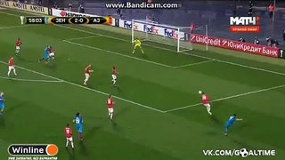 3-0  Aleksandr Kokorin Second Goal - Zenit Petersburg Vs AZ Alkmaar 3-0 (Europa League) 2016 -