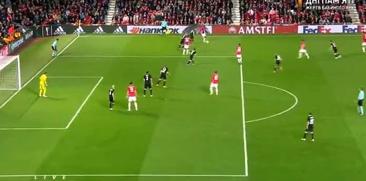 Zlatan Ibrahimovic Goal - Manchester United 1-0 Zorya 29.09.2016