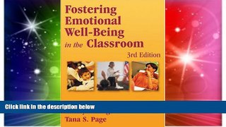 Big Deals  Fostering Emotional Well-Being in the Classroom, Third Edition  Best Seller Books Best
