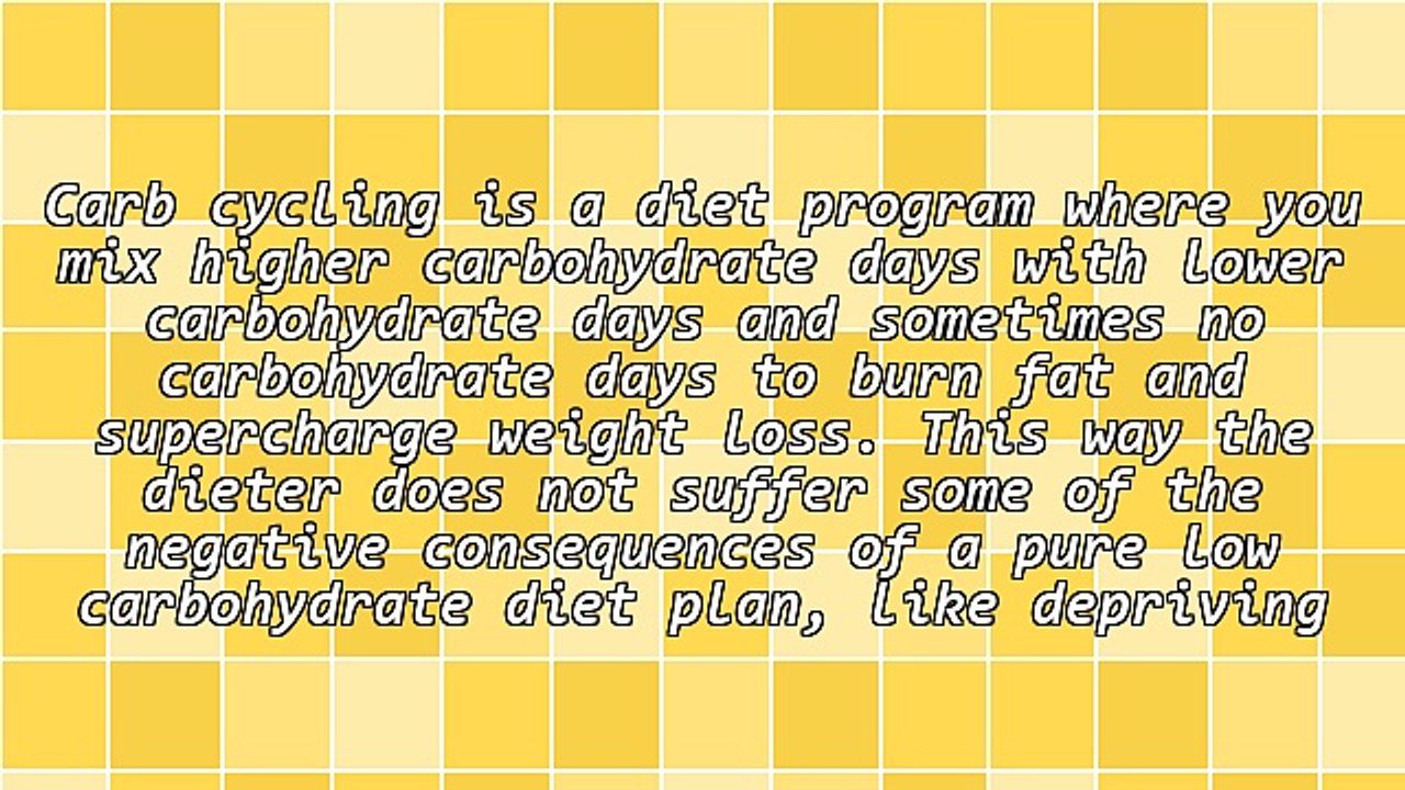 Carb Cycling for Weight Loss: Does It Work?