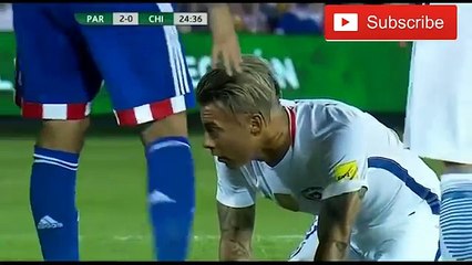 Paraguay 2-1 Chile Goals and Highlights - 2018 FIFA World Cup Qualifying - September 1, 2016