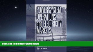 READ book  Power System Operations and Electricity Markets (Electric Power Engineering Series)