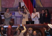 Cristina Fernández recibe condecoración Manuela Sáenz