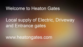 Electric gates bolton