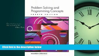 FREE DOWNLOAD  Problem Solving and Programming Concepts  DOWNLOAD ONLINE