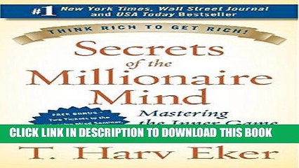 [PDF] Secrets of the Millionaire Mind: Mastering the Inner Game of Wealth Full Colection