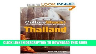 [PDF] Culture Shock! Thailand: A Survival Guide to Customs and Etiquette [Paperback] Full Collection