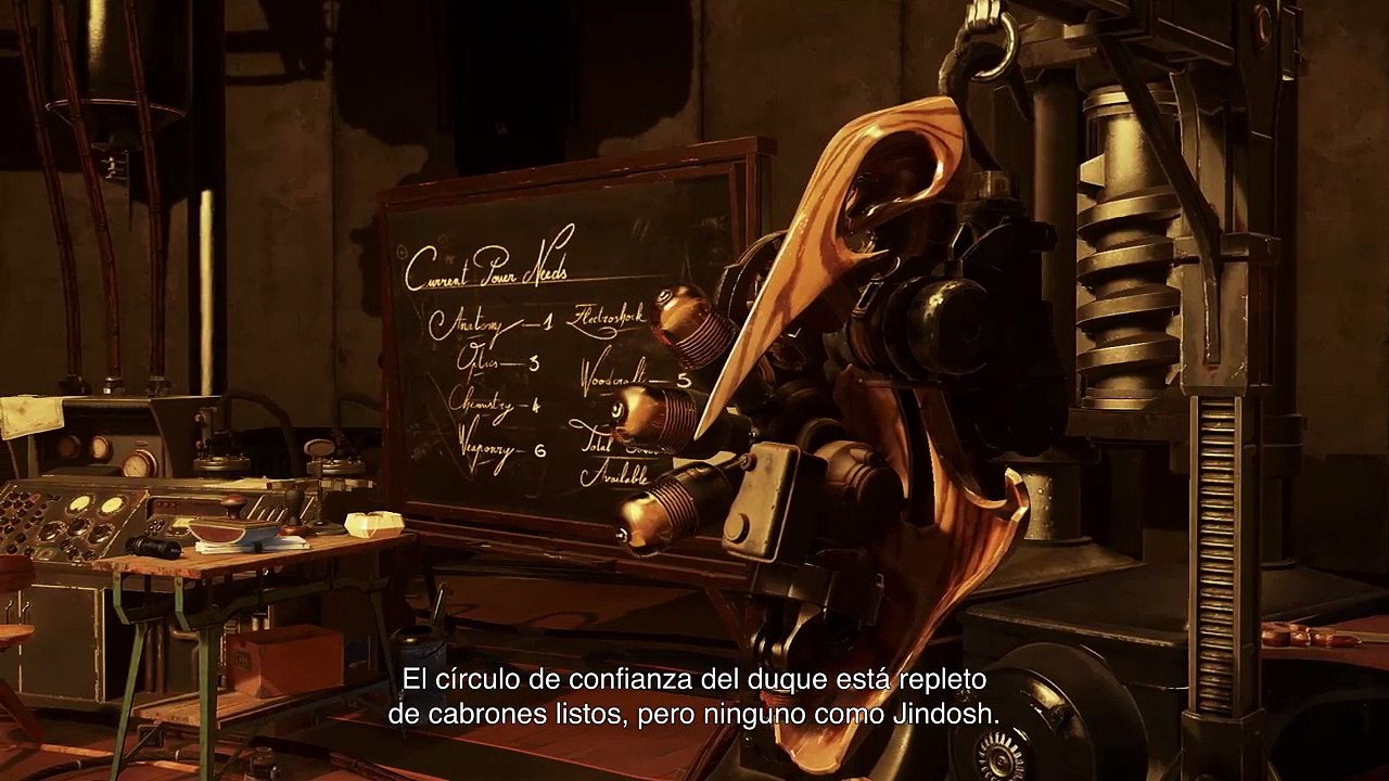 Dishonored 2 - Trailer La mansión mecánica [ES]