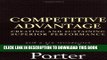 New Book Competitive Advantage: Creating and Sustaining Superior Performance