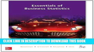 New Book Essentials of Business Statistics