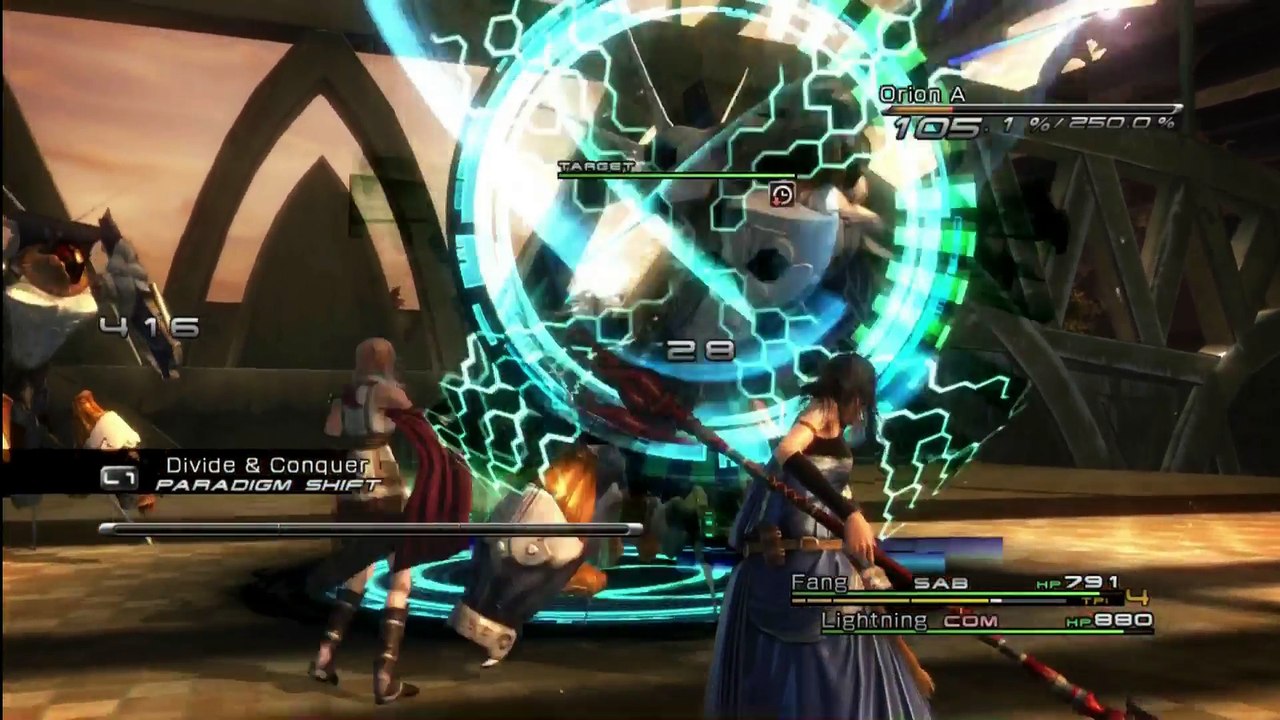 FINAL FANTASY 13 [HD] PART 44 - PALUMPOLUM LIGHTNING & FANG CUTSCENES