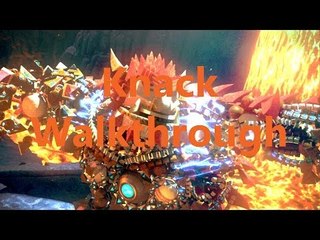 Knack PS4 - Walkthrough Chapter 11-4: "Chasing the Key" {Hard Mode, Full 1080p HD}