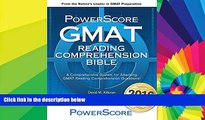 Must Have PDF  The PowerScore GMAT Reading Comprehension Bible  Free Full Read Best Seller