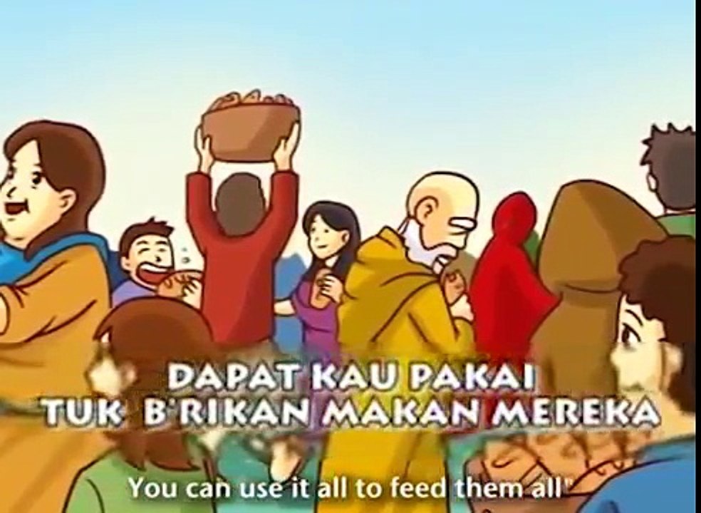 5 Roti & 2 Ikan