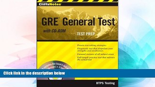 Big Deals  CliffsNotes GRE General Test with CD-ROM (CliffsNotes (Paperback))  Free Full Read Best