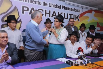 Pachakutik respalda a Moncayo