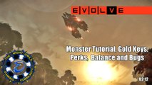 Evolve Stage 2: Update 2.12 Overview | Monster Tutorial, Gold Keys, Perks, Balance & Bugs