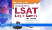 Big Deals  McGraw-Hill s Conquering LSAT Logic Games, Third Edition  Best Seller Books Most Wanted