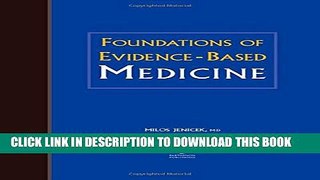 Collection Book Foundations of Evidence-Based Medicine