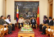 Bộ trưởng Tô Lâm tiếp Cố vấn An ninh quốc gia Philippines