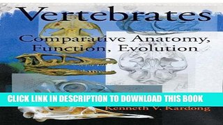 [PDF] Vertebrates: Comparative Anatomy, Function, Evolution Full Online