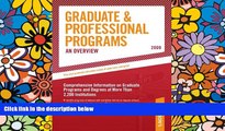 Must Have PDF  Grad Guides Book 1:  Grad/Prof Progs Overvw 2009 (Peterson s Graduate