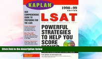 Must Have PDF  KAPLAN LSAT 1998 99 WITH CD ROM: LAW SCHOOL ADMISSION TEST (Book and CD-Rom)  Free