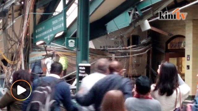 Tren rempuh stesen: Tiga maut, lebih 100 orang cedera