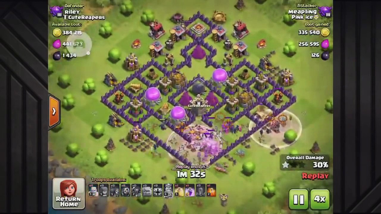 Clash Of Clans - HIGHEST LOOT 900k GIANT 3 STAR!! (Top 5 countdown)-3cwS41x1FEA