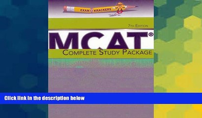 Big Deals  Examkrackers Complete MCAT Study Pkg: 5 Book Package  Free Full Read Best Seller