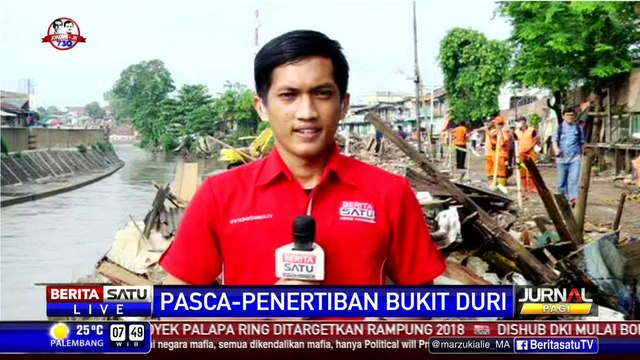 Pemasangan Turap di Bukit Duri Ditargetkan Selesai Sebelum 2017