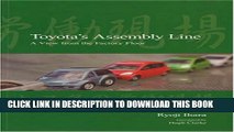 [PDF] Toyota s Assembly Line: A View from the Factory Floor (Japanese Society Series) Full Online