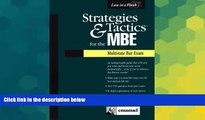Big Deals  Strategies   Tactics for the MBE (Multistate Bar Exam)  Best Seller Books Best Seller