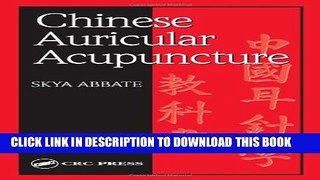 [PDF] Chinese Auricular Acupuncture Full Online