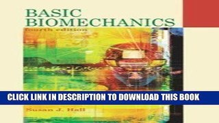 [PDF] Basic Biomechanics - 4th edition Popular Online