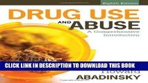 [PDF] Drug Use and Abuse: A Comprehensive Introduction Full Online