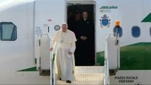 Pope Francis arrives in Georgia