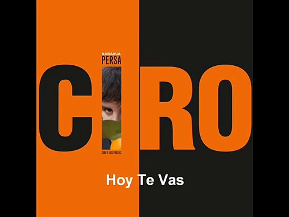 Hoy te vas