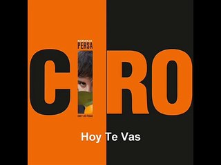 Hoy te vas