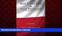 READ PDF Real Estate Law   Asset Protection for Texas Real Estate Investors - Third Edition READ