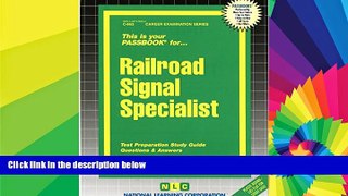 Big Deals  Railroad Signal Specialist(Passbooks) (Career Examination Passbooks)  Best Seller Books