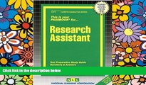 Big Deals  Research Assistant(Passbooks) (Passbook for Career Opportunities)  Best Seller Books