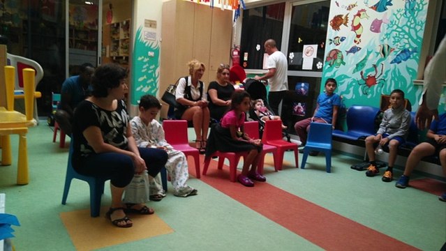 ביקור בית חולים לניאדו כיתה ה בנים ב״ס נועם נתניה